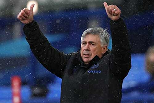 Ancelotti: 'Bây giờ là thời điểm thích hợp để Everton đánh bại Liverpool'