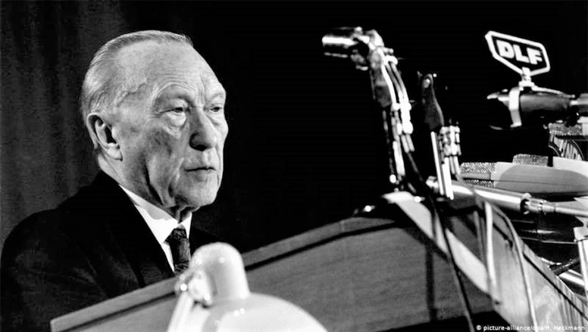Cố Thủ tướng Liên bang Đức Konrad Adenauer; Nguồn: topwar.ru
