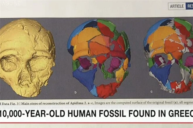 Tìm thấy hóa thạch cổ nhất của người hiện đại ngoài châu Phi