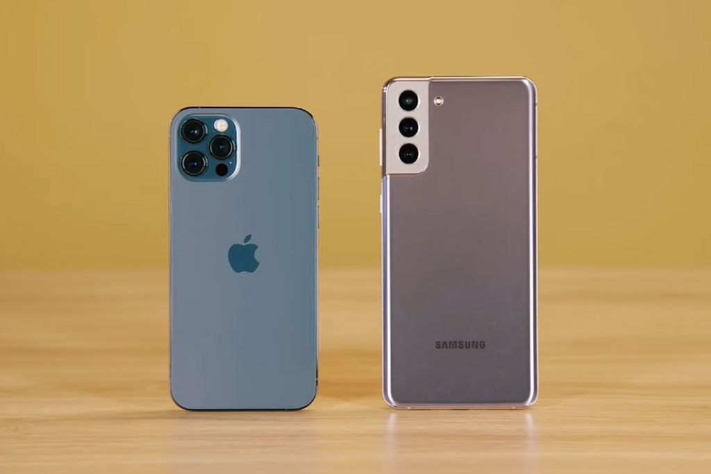 So sánh Samsung Galaxy S21 Plus 5G với iPhone 12 Pro