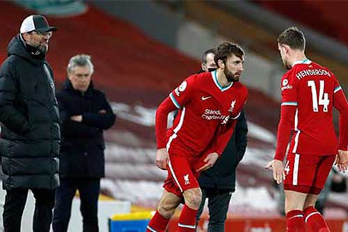 Liverpool phải dùng cặp trung vệ thứ 19 ở mùa này