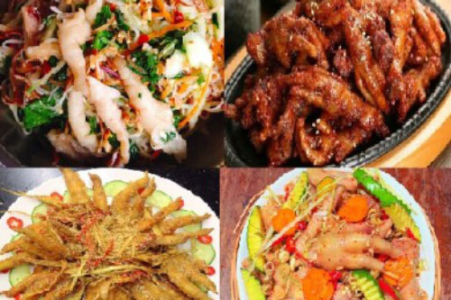 6 cách chế biến các món ngon từ chân gà ăn hoài không ngán