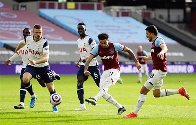 Bàn thắng thứ 2 trong trận West Ham vs Tottenham