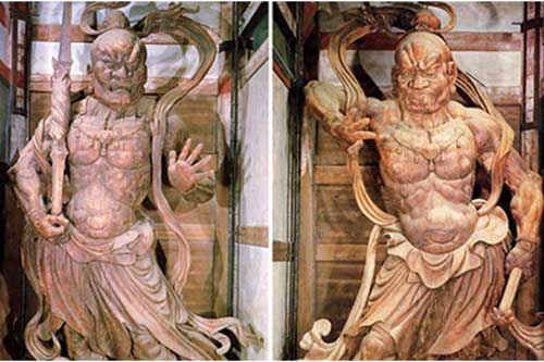 Sai người nhà bổ tượng thần hộ pháp ra để lấy gỗ, một thời gian sau, người đàn ông đối diện với cảnh tượng khiếp đảm, hối không kịp