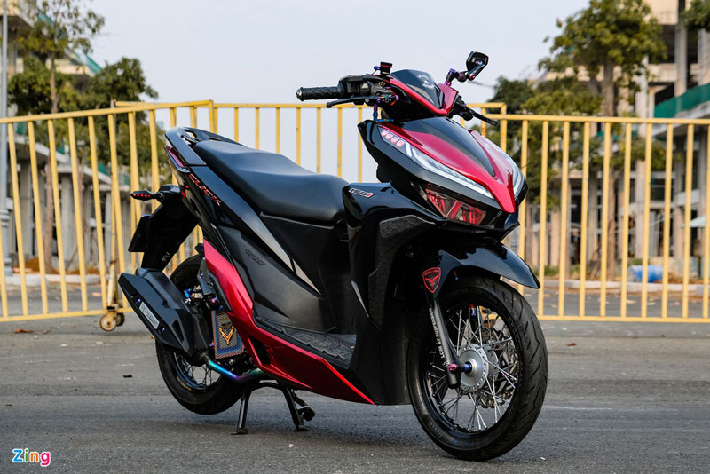 Ngắm Honda Click với gói độ 160 triệu đồng tại TP.HCM