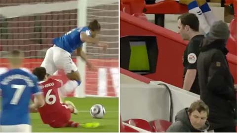 Klopp bức xúc việc trọng tài thổi penalty tranh cãi cho Everton