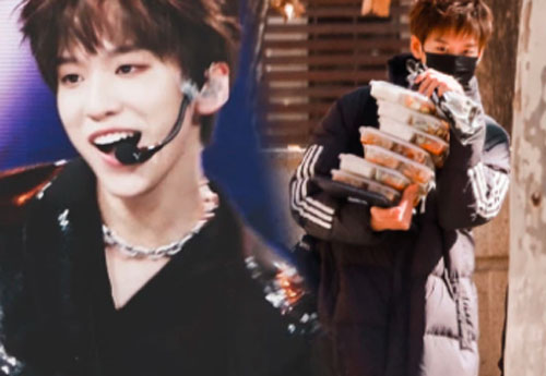 Loạt ảnh "center tin đồn" Thanh Xuân Có Bạn 3 nhận cơm thay các bạn khiến netizen hài hước gọi là "shipper"