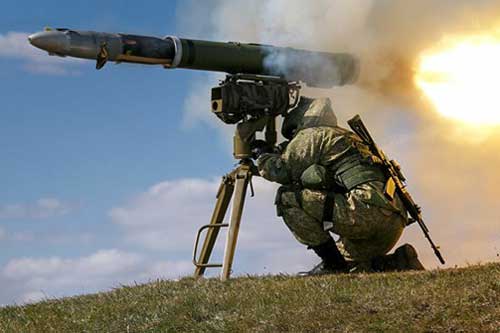 Nga phát triển hệ thống tên lửa chống tăng Kornet-D1 mới nhất