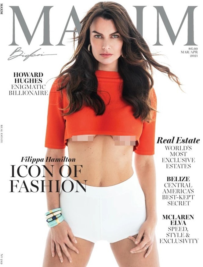 Người mẫu Pháp \'nóng rực\' trên bìa Maxim - Tạp chí Doanh nghiệp ...