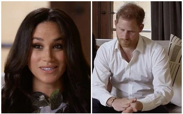 Nhà Sussex lần đầu xuất hiện sau khi chính thức rời khỏi hoàng gia, sắc mặt của Meghan Markle với chồng khác nhau một trời một vực - Ảnh 3.