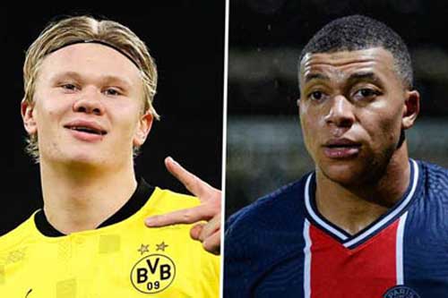Barca có thể mua Mbappe hoặc Haaland
