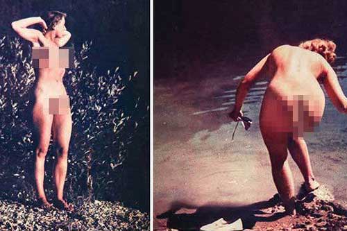 Ảnh 'sốc' của người tình Hitler lần đầu được hé lộ