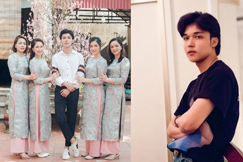 Khoe ảnh gia đình nhưng em trai Hòa Minzy lại chiếm trọn spotlight vì vẻ ngoài bảnh bao như 'nam thần'