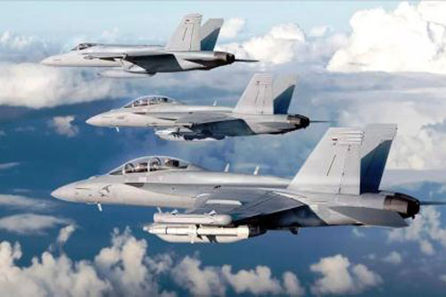 Mỹ khoe Su-35 không biết gì khi bị F/A-18E theo dõi