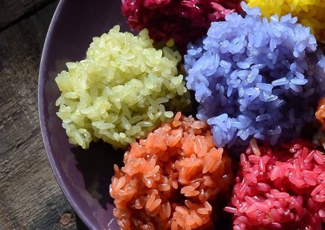 Cách làm xôi ngũ sắc cúng Rằm tháng Giêng