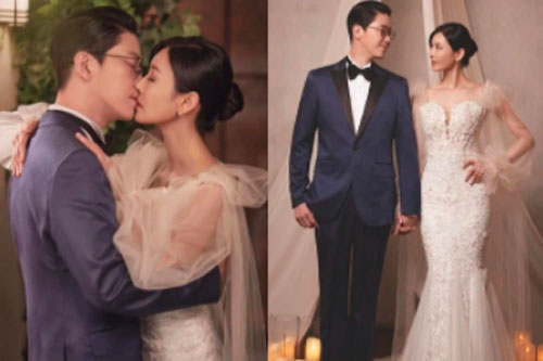Couple hot nhất Penthouse tung ảnh cưới: Không phải màn "khóa môi", body tuyệt mỹ của "ác nữ" Kim So Yeon mới là tâm điểm