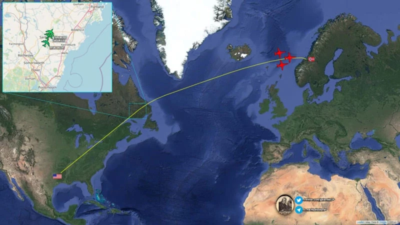 Mỹ triển khai tàu sân bay tên lửa chiến lược tới biên giới phía Bắc Nga