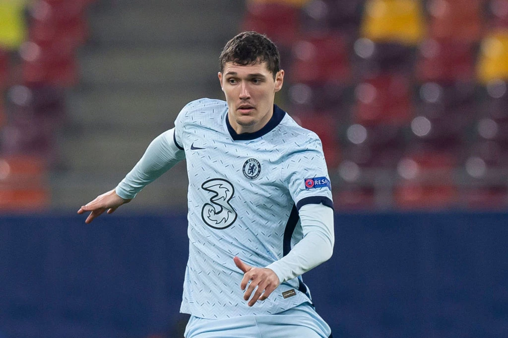 Trung vệ: Andreas Christensen (Chelsea).