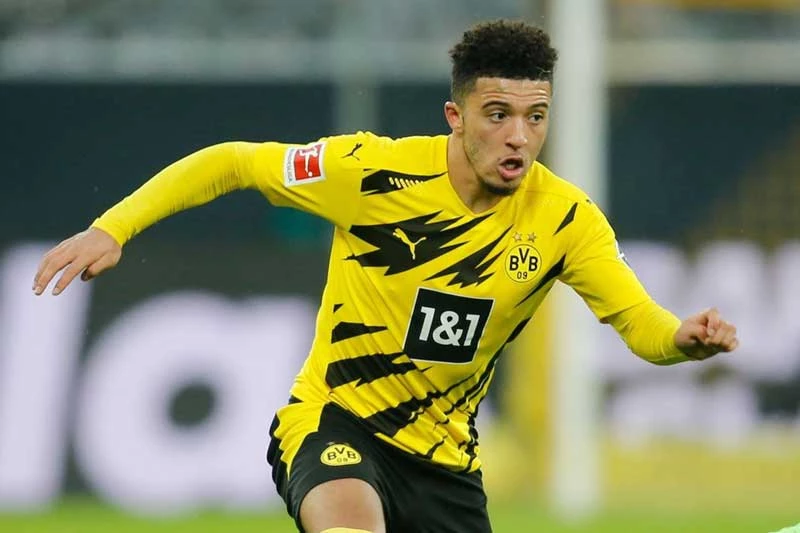 4. Jadon Sancho (Dortmund - Định giá chuyển nhượng: 101 triệu bảng).