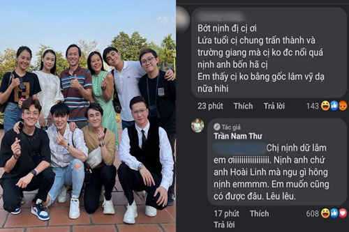 Nam Th&#x1B0; &#x111;&#xE1;p tr&#x1EA3; &#x27;c&#x1EF1;c g&#x1EAF;t&#x27; khi b&#x1ECB; netizen y&#xEA;u c&#x1EA7;u &#x27;b&#x1EDB;t n&#x1ECB;nh ngh&#x1EC7; s&#x129; Ho&#xE0;i Linh&#x27;