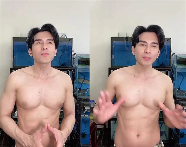 Đan Trường khoe body cực 