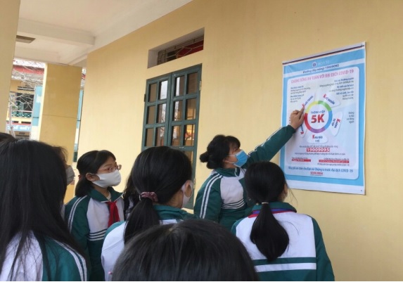 Yên Bái: Chủ động cao nhất phòng chống dịch Covid-19 trong trường học