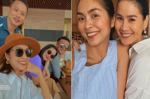 Tăng Thanh Hà hội ngộ nhóm bạn thân dịp đầu năm, nhan sắc 'Ngọc nữ' được khen 'đỉnh của chóp'