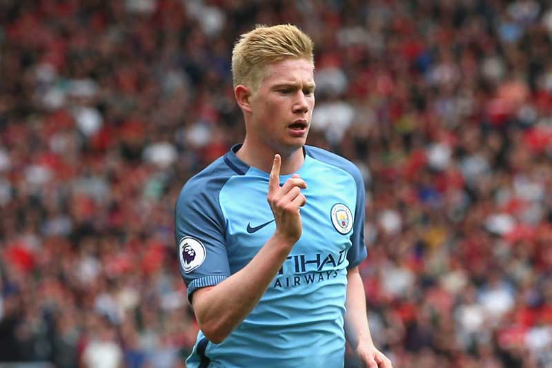 8. Kevin De Bruyne (Man City - Định giá chuyển nhượng: 98 triệu bảng). 8. Kevin De Bruyne (Man City - Định giá chuyển nhượng: 98 triệu bảng).