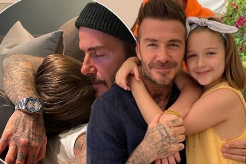 Con trai mải mê yêu đương, David Beckham tự an ủi bản thân bằng cách dành thời gian nhiều hơn bên con gái rượu