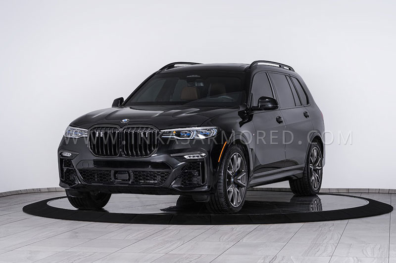 Ngắm BMW X7 bọc thép đầu tiên trên thế giới