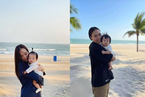 Bị Cường Đô La đăng ảnh 'dìm hàng' khi để mặt mộc, Đàm Thu Trang khéo léo 'chữa cháy' bằng cách này