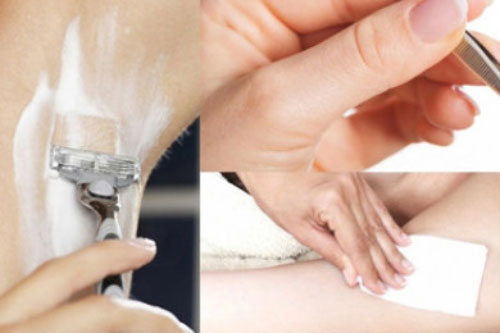 Triệt lông nách: Nên nhổ hay cạo?