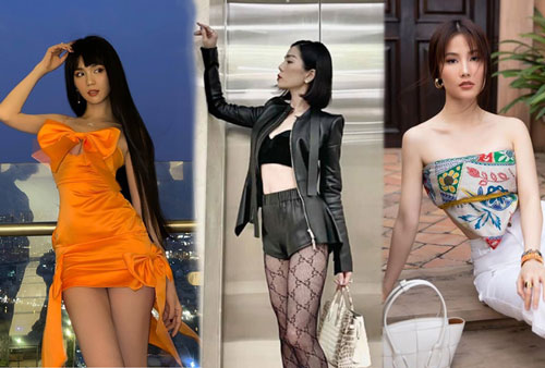 Mỹ nhân Việt khoe sắc vóc sau Tết, Lệ Quyên, Ngọc Trinh... giữ dáng đáng mơ ước