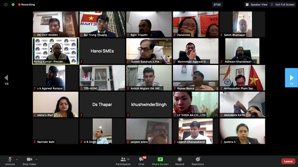 Thúc đẩy hợp tác giữa doanh nghiệp nhỏ và vừa Việt Nam - Ấn Độ