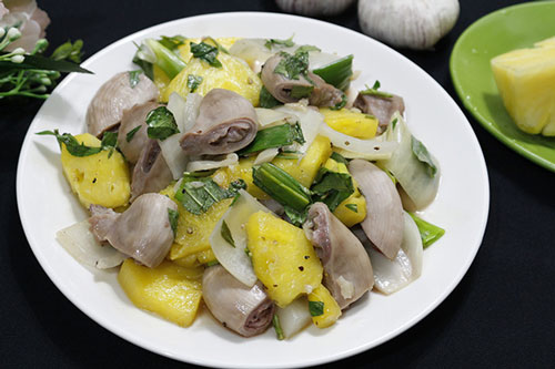 Lòng lợn làm kiểu này ăn bao nhiêu cho đủ