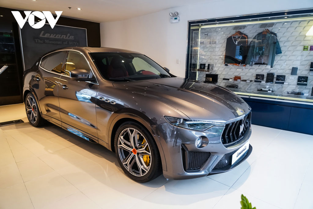 Cận cảnh Maserati Levante Trofeo hơn 13 tỷ đồng tại Việt Nam