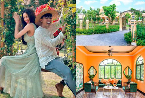 "Soi" biệt phủ 14.000 m2 của quản lý Hồ Ngọc Hà: Kiến trúc Đông Dương, vườn tược sang chảnh