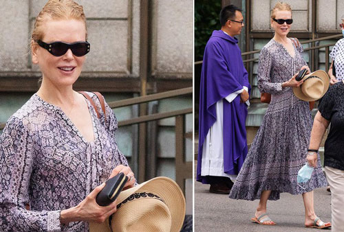 'Thiên nga nước Úc' Nicole Kidman xinh đẹp trẻ trung bất ngờ ở tuổi 54