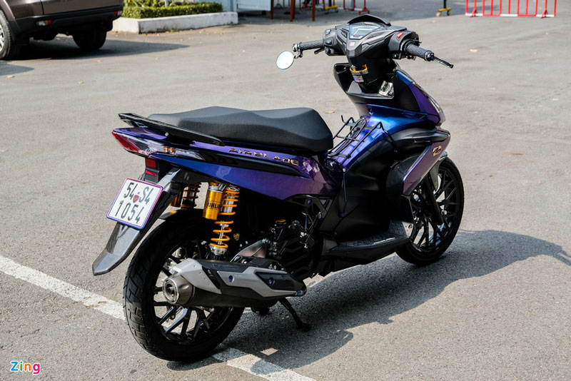 Honda Air Blade tại TP.HCM 'gây sốt' với màu sơn độc đáo