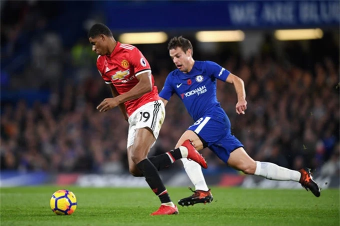 Tốc độ của Rashford là điều đáng để Azpilicueta lo ngại