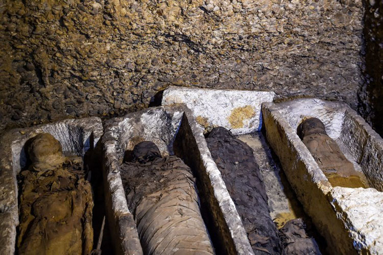 50 xác ướp bí ẩn trong ngôi mộ cổ Ai Cập