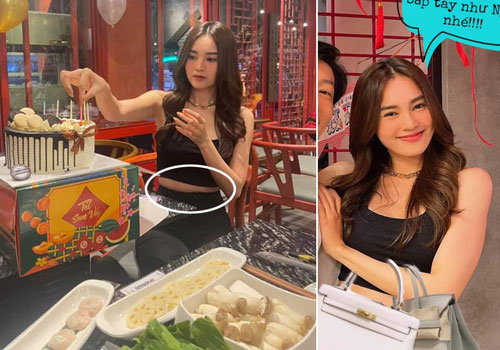 Từng sở hữu vòng eo 54 cm, nay Ninh Dương Lan Ngọc nay đã lộ ngấn mỡ ở bụng