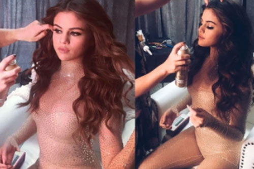 Ảnh hậu trường cam thường của Selena Gomez đang khiến dân tình phát cuồng, spotlight đổ dồn vào body đẹp nức nở