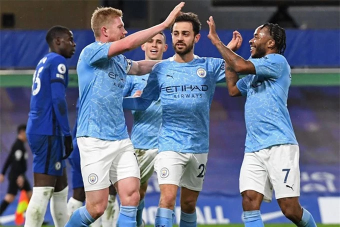 Kịch bản đăng quang muộn nhất của Man City là sau khi họ thắng Chelsea vào ngày 8/5