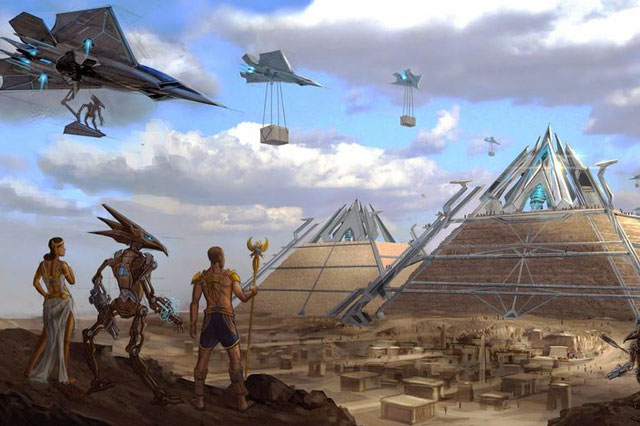 Người ngoài hành tinh xây kim tự tháp để sạc điện cho phi thuyền?