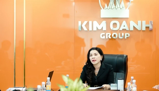 Bà Đặng Thị Kim Oanh, Chủ tịch HĐQT Kim Oanh Group khẳng định, Kim Oanh Group sẵn sàng cho hành trình bứt phá năm 2021