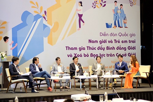Nam giới tham gia thúc đẩy bình đẳng giới và xóa bỏ bạo lực giới