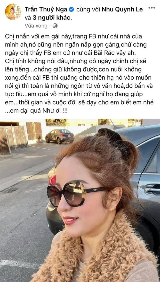 Thuý Nga bỗng xoá status chê vợ cũ Hoàng Anh gay gắt và có tuyên bố bất ngờ - Ảnh 3.