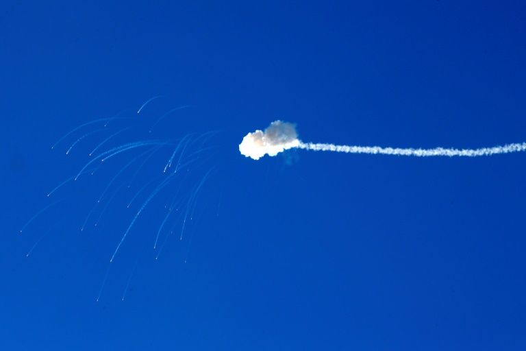 Hệ thống phòng thủ Barak-8 của Israel bắn hạ tên lửa Iskander của Nga