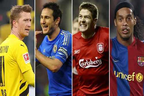 Top 20 tiền vệ ghi bàn nhiều nhất thế giới từ đầu thế kỷ 21